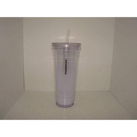 Starbucks Ombre Acrylic Screw Lid & Straw Cold Cup Tumbler 24oz Venti Cold 2012 - Picture 2 of 9